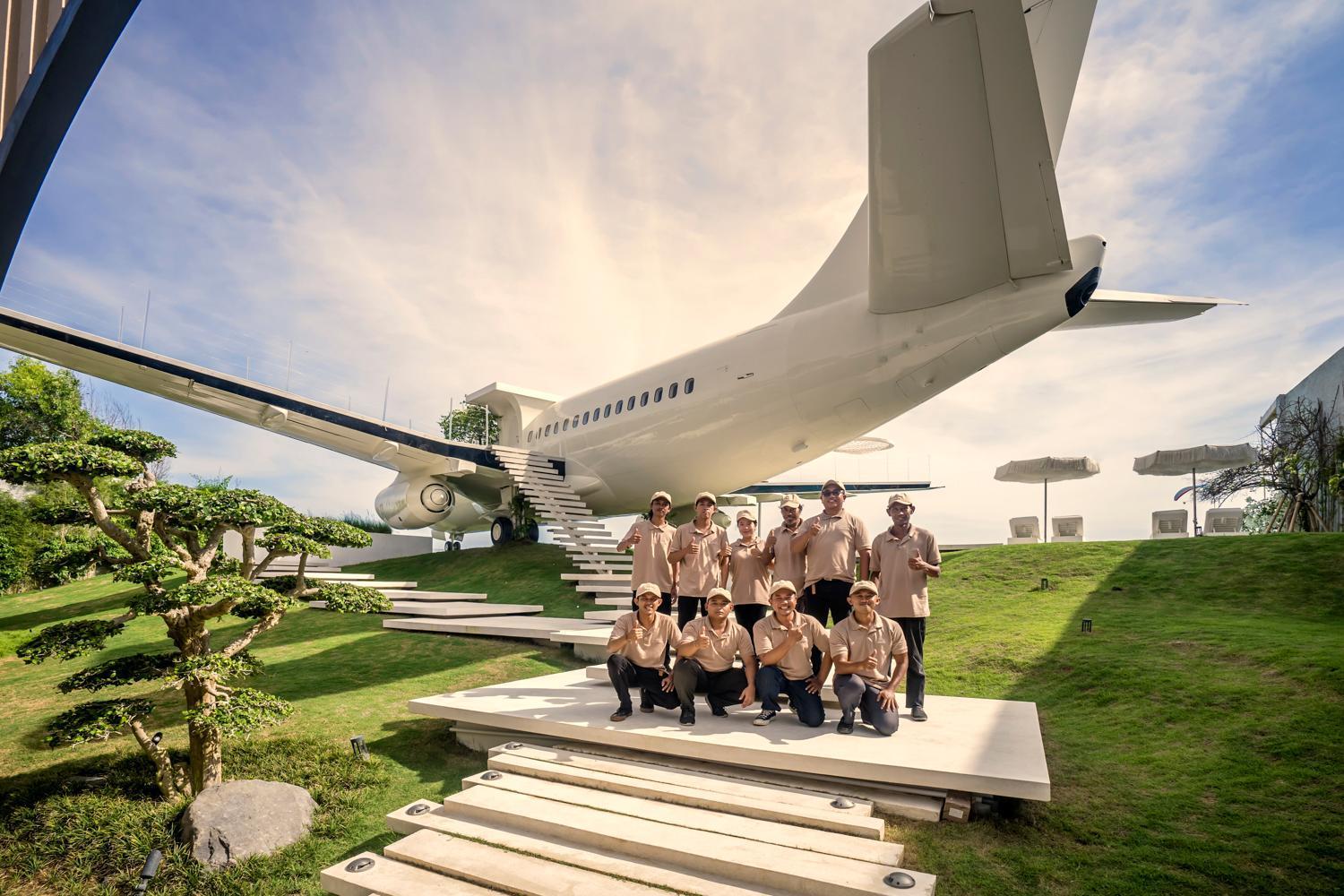 Private Jet Villa Uluwatu Buitenkant foto