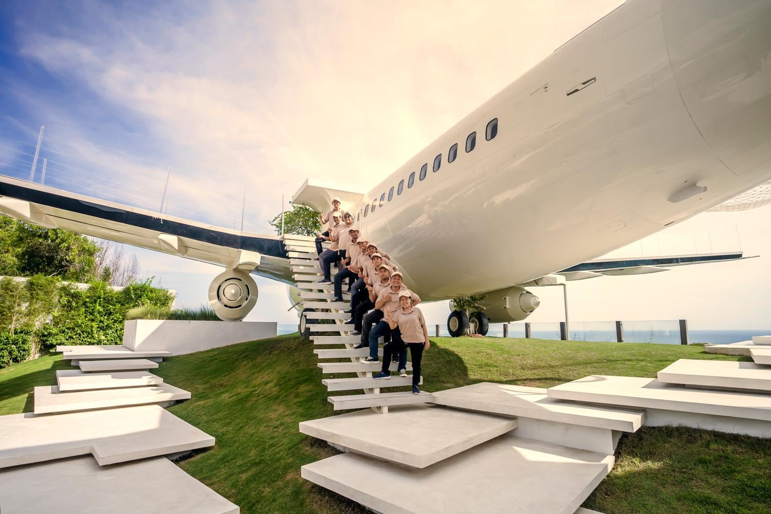 Private Jet Villa Uluwatu Buitenkant foto